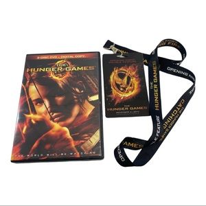 Lionsgate The Hunger Games 2-Disc DVD and Lanyard Badge